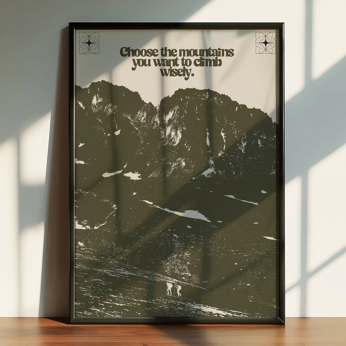 "Climb Mountains" Print (16x20)