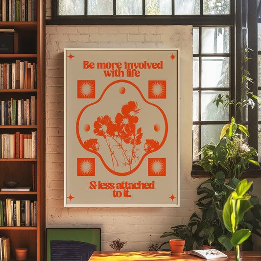 "Be Involved" Print