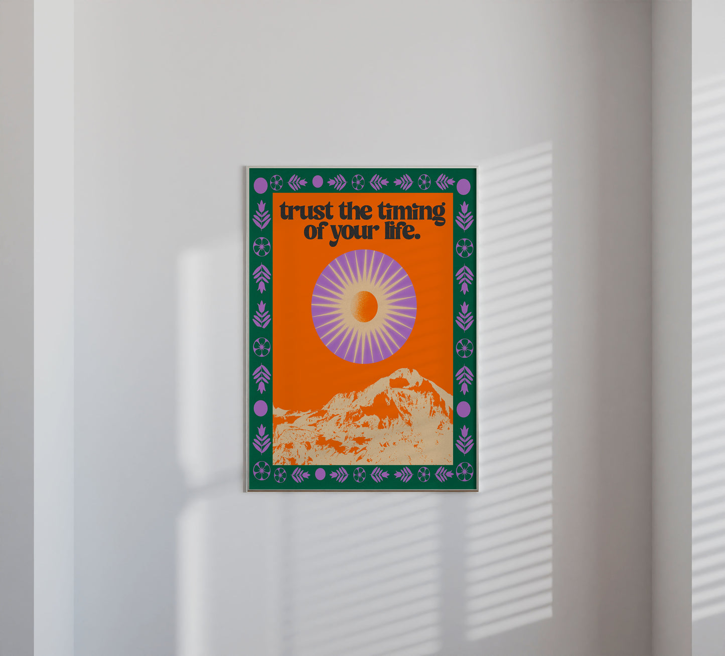 "Trust Timing" Print